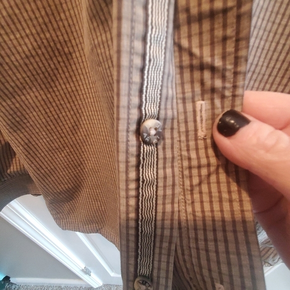 Ariat pro series sz med button up newer condition - Picture 4 of 9